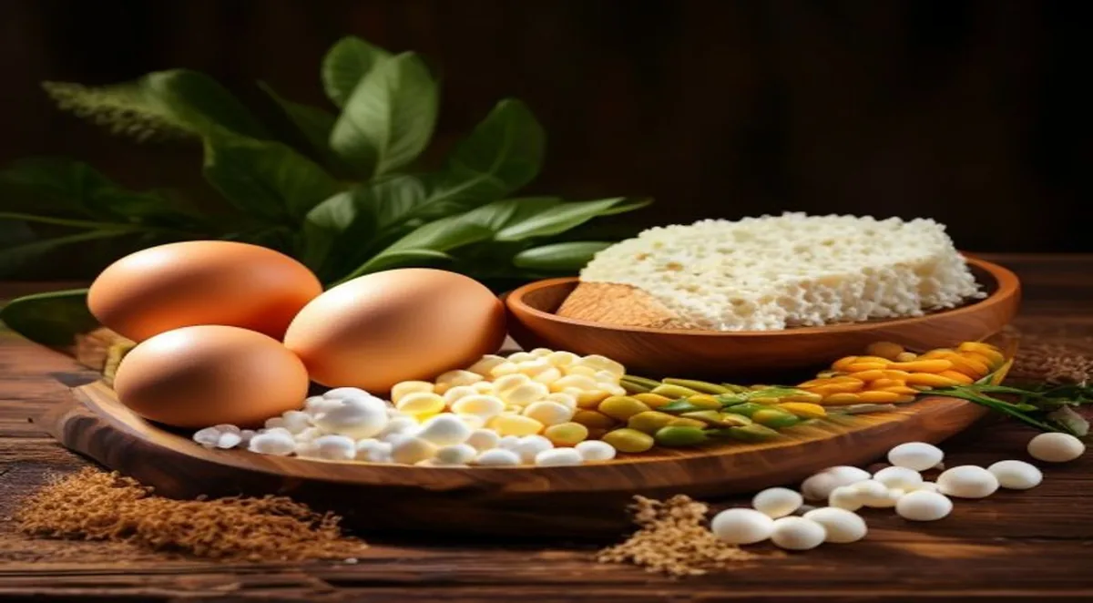 Proteinreiche Lebensmittel: Hülsenfrüchte, Eier, Quark